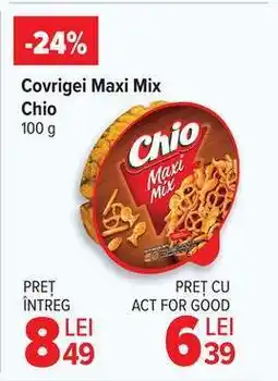Carrefour Covrigei Maxi Mix Chio Ofertă