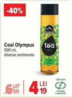 Carrefour Ceai Olympus Ofertă