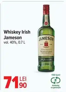 Carrefour Whiskey Irish Jameson Ofertă