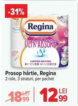 Carrefour Prosop hârtie, Regina Ofertă