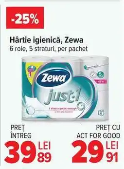 Carrefour Hârtie igienică, Zewa Ofertă