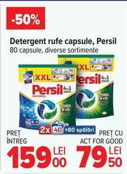 Carrefour Detergent rufe capsule Persil Ofertă