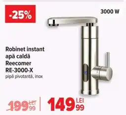 Carrefour Robinet instant apă caldă Reecomer RE-3000-X Ofertă