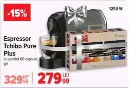 Carrefour Espressor Tchibo Pure Plus Ofertă