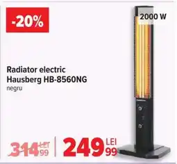 Carrefour Radiator electric Hausberg HB-8560NG Ofertă
