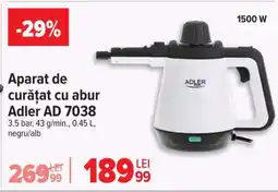 Carrefour Aparat de curățat cu abur Adler AD 7038 Ofertă