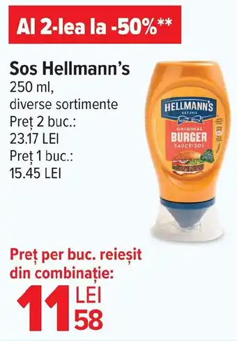 Carrefour Sos Hellmann's Ofertă