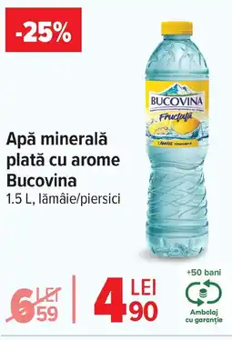 Carrefour Apă minerală plată cu arome Bucovina Ofertă