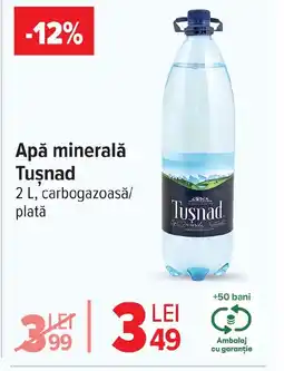 Carrefour Apă minerală Tuşnad Ofertă