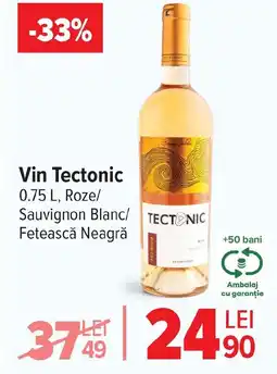 Carrefour Vin Tectonic Ofertă