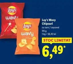 Lidl Lay's Wavy Chipsuri Ofertă