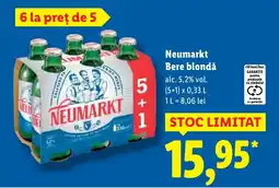Lidl Neumarkt Bere blondă Ofertă