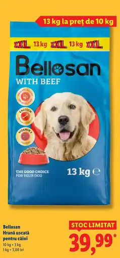 Lidl Bellosan Hrană uscată pentru câini Ofertă