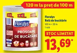 Lidl Floralys Rolă de bucătărie Ofertă