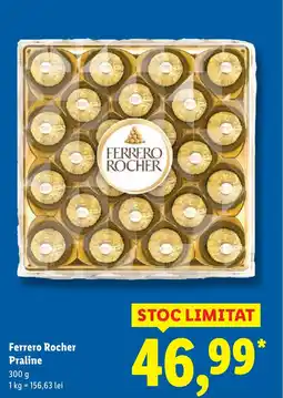 Lidl Ferrero Rocher Praline Ofertă