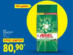 Lidl Ariel Detergent pudră Ofertă