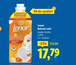 Lidl Lenor Balsam rufe Ofertă
