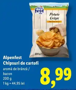 Lidl Alpenfest Chipsuri de cartofi Ofertă