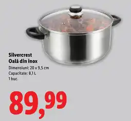 Lidl Silvercrest Oală din inox Ofertă