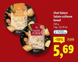Lidl Chef Select Salate culinare boeuf Ofertă