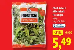 Lidl Chef Select Mix salatǎ Prestigio Ofertă