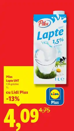 Lidl Pilos Lapte UHT Ofertă
