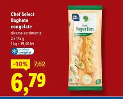 Lidl Chef Select Baghete congelate Ofertă