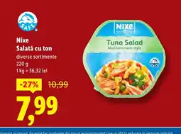Lidl Nixe Salată cu ton Ofertă