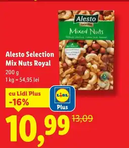 Lidl Alesto Selection Mix Nuts Royal Ofertă