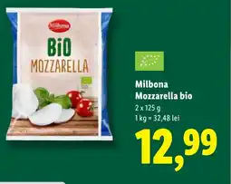 Lidl Milbona Mozzarella bio Ofertă