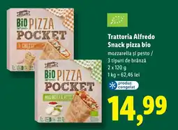 Lidl Trattoria Alfredo Snack pizza bio Ofertă