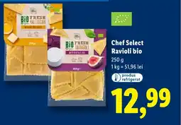 Lidl Chef Select Ravioli bio Ofertă