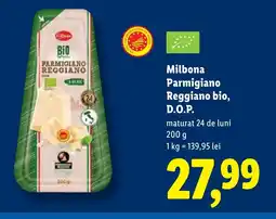 Lidl Milbona Parmigiano Reggiano bio, D.O.P. Ofertă