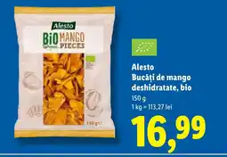Lidl Alesto Bucăți de mango deshidratate, bio Ofertă