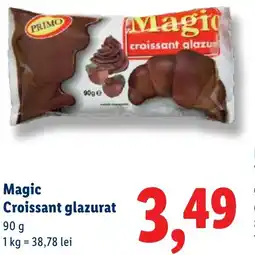 Lidl Magic Croissant glazurat Ofertă