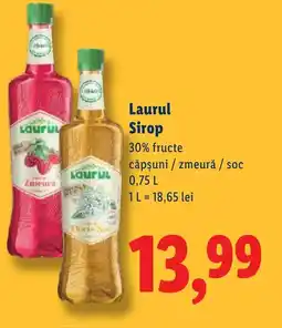 Lidl Laurul Sirop Ofertă