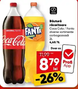 PROFI Coca Cola / Fanta Băutură răcoritoare Ofertă