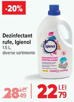Carrefour Dezinfectant rufe, Igienol Ofertă