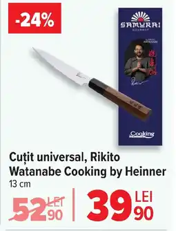 Carrefour Cuțit universal, Rikito Watanabe Cooking by Heinner Ofertă