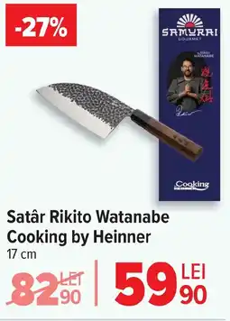 Carrefour Satâr Rikito Watanabe Cooking by Heinner Ofertă