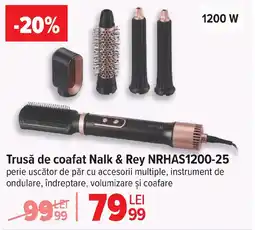 Carrefour Trusă de coafat Nalk & Rey NRHAS1200-25 Ofertă