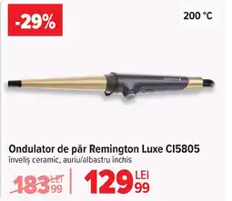 Carrefour Ondulator de păr Remington Luxe C15805 Ofertă