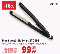 Carrefour Placă de păr BaByliss ST089E Ofertă