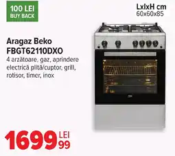 Carrefour Aragaz Beko FBGT62110DXO Ofertă