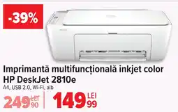 Carrefour Imprimantă multifuncțională inkjet color HP DeskJet 2810e Ofertă
