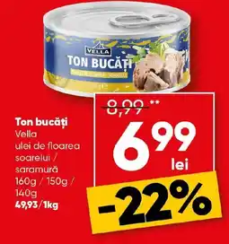 PROFI Ton bucăţi Vella Ofertă