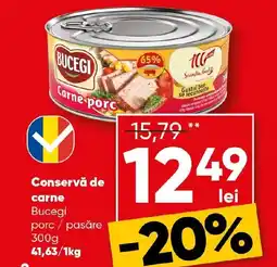 PROFI Conservă de carne Bucegi porc/pasăre Ofertă