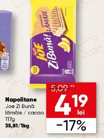 PROFI Napolitane Joe Zi Bună lămâie cacao Ofertă