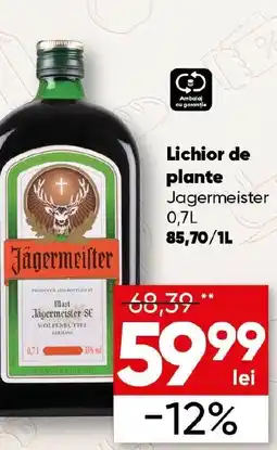 PROFI Lichior de plante Jagermeister Ofertă