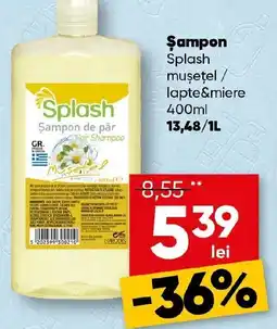 PROFI Şampon Splash museţel / lapte&miere Ofertă